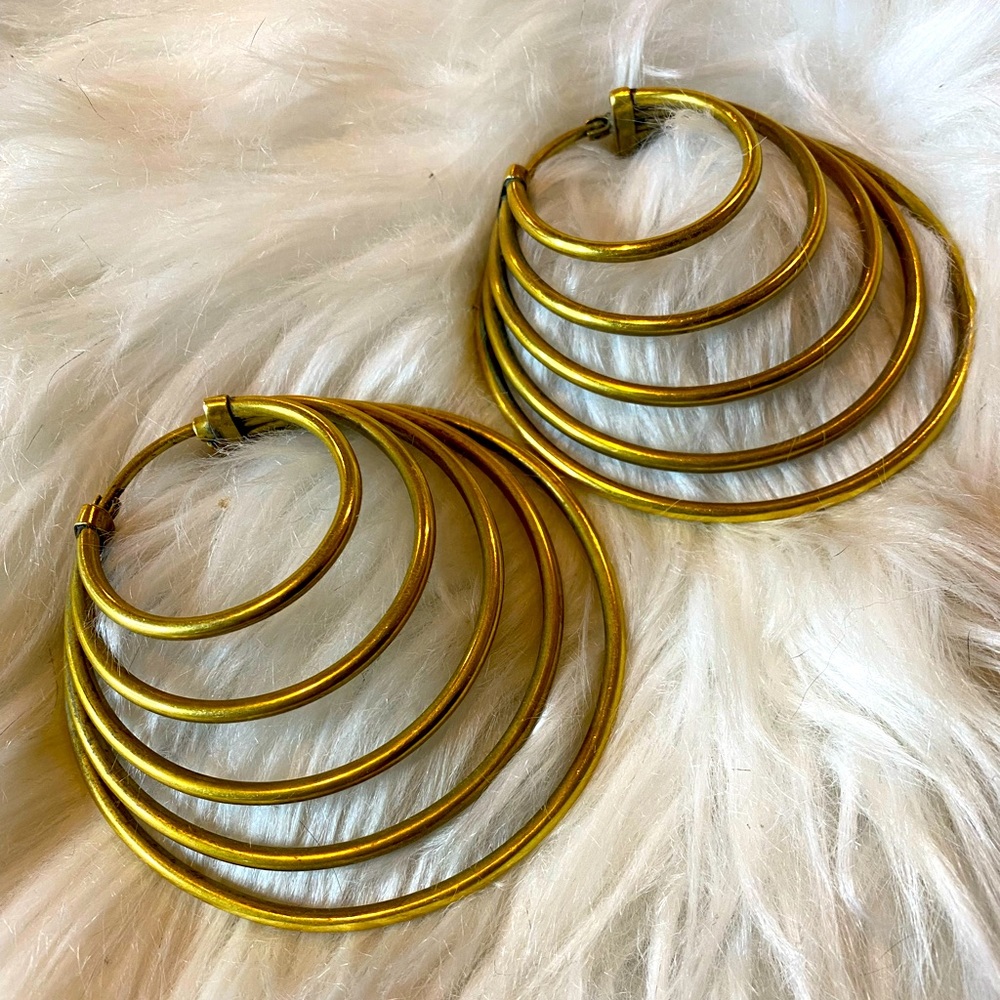 Maya jewelry standard Saturn Return Hoop earrings